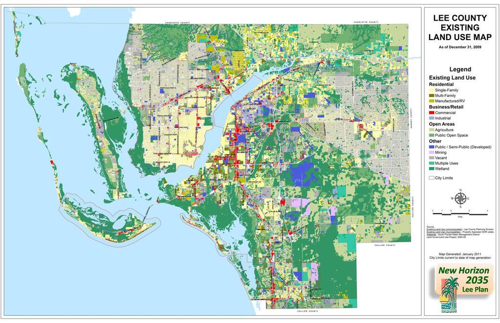 Figure 5: 2010 Existing Land Use A-16 LEE PLAN: