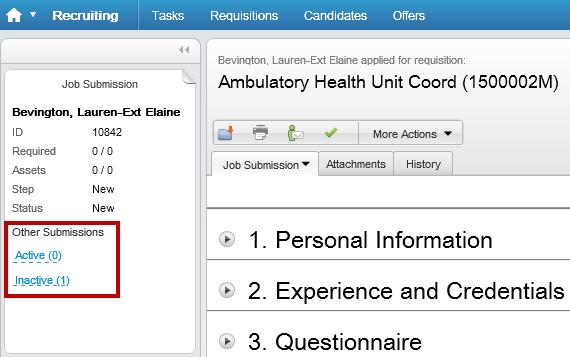 If a candidate has attached a resume, you can view it here.