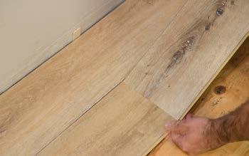 If the cut plank is at least 8 in length, it can be used as a starter piece in another row. If the cut plank is shorter than 8 do not use it.