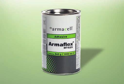 characteristics. In its dry state, ArmaFlex 520 adhesive is not flammable.