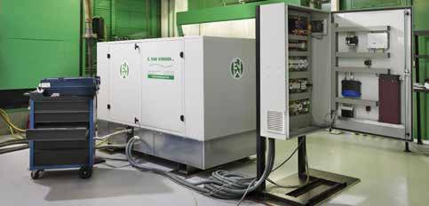 Mini-Cogeneration Electrical connection - Easy 3-phase connection 400 V in control panel - Up to 10 m premounted cable between mini-chp and