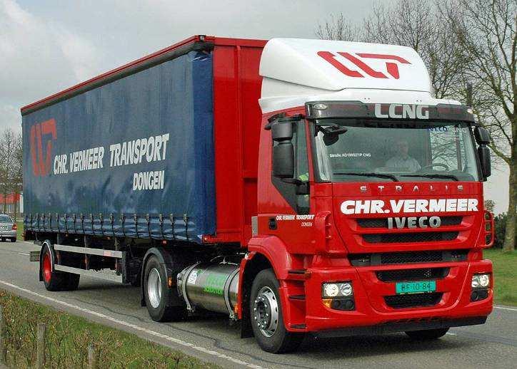 LNG trucks for long distance transport Diesel