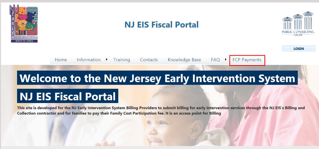 How to Make a Family Cost Participation Guest Payment An individual who is not an identified Head of Household or Secondary Head of Household and does not have a username and password for the NJEIS