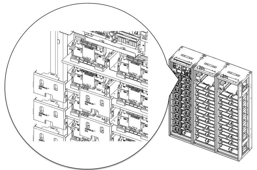 4. Assemble Module #8 and Module #9 Front Cover Figure 2-73: Assemble