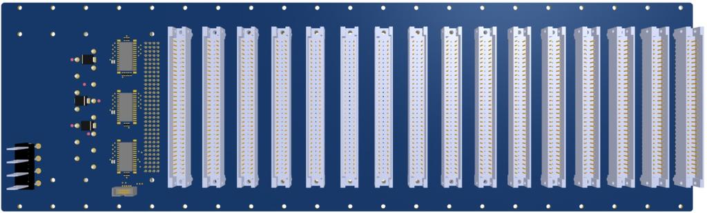 Dedicated LVDS line for precise time measurement of blades.