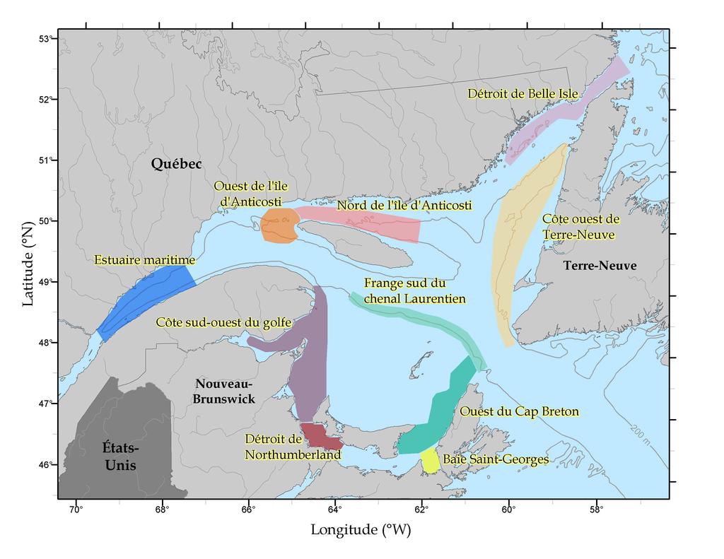 The Lower St. Lawrence Estuary: Main features One of ten ecologically and biologically significant areas (EBSA) within the Estuary and Gulf of St.