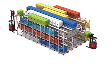 WAREHOUSE I INFRASTRUCTURE SOLUTIONS: PALLET RACKING SYSTEMS Selective pallet racking Pallet racking systems allow direct storage and access to every pallet.