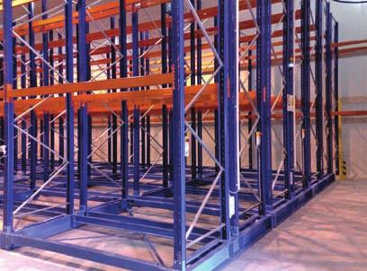 each pallet. The system also provides savings on operational costs for the overall space (energy, lighting).