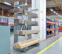 Dimensions can be altered to fit the height and length of your warehouse and make the most of the