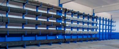 This storage system is so versatile that different component combinations can be used in various situations.