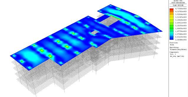 wall design for meshed plate elements as per Eurocode2-1-1:2004
