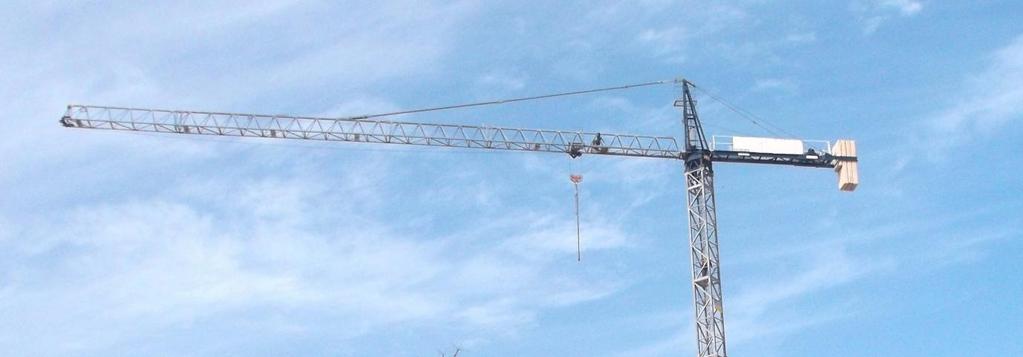 Tower Crane Erection and Use 3 Fig 2 4. Tower cranes should only be erected on gradients within limits specified by the manufacturer.
