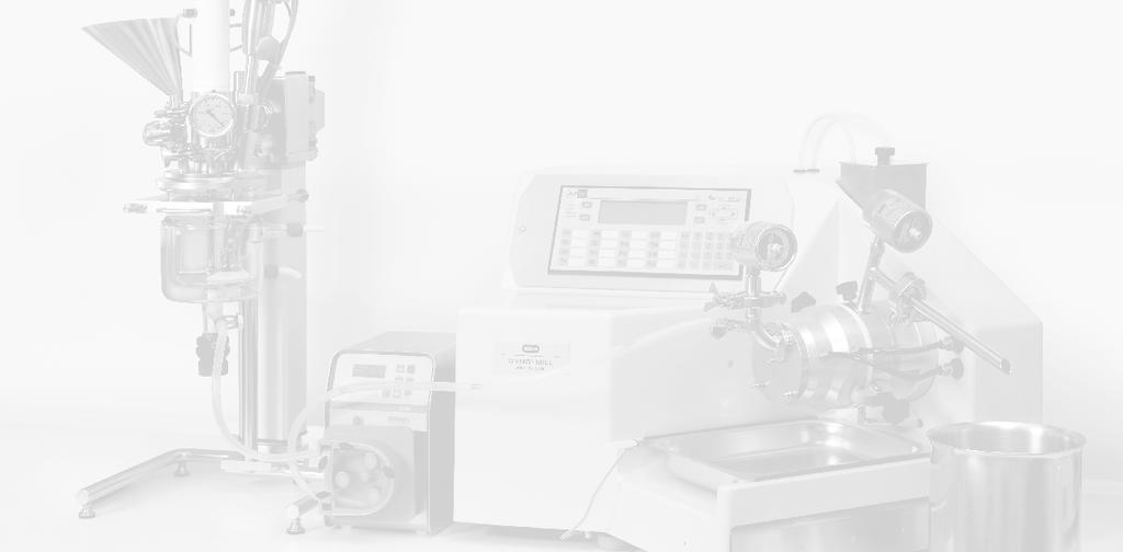 Scale-up from the laboratory to production The ideal laboratory mill for all grinding and dispersion work in the field of research, development and small production.