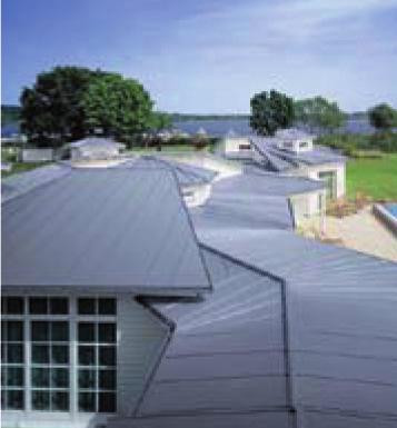 eurostyle PROFILE TECHNICAL SUMMARY Roofing and Cladding Double Standing Seam Angle Seam Roll Seam (For standard pan width and minimum pitch refer to charts.