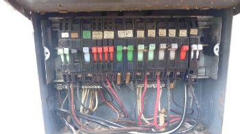 1. Electrical Panel Electrical Location: Main Location: rear of structure There is a Zinsco service panel present.