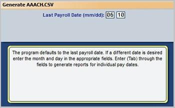 Autosoft DMS Dealership Payroll Reports After you update the payroll to Accounting, you can print the list of employees who have direct deposit through the Payroll Reports.