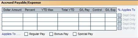 field to indicate which pay line the amount should post to. (You entered the pay descriptions on the Pay/Deduction Setup screen in the Payroll Setup.) 6.