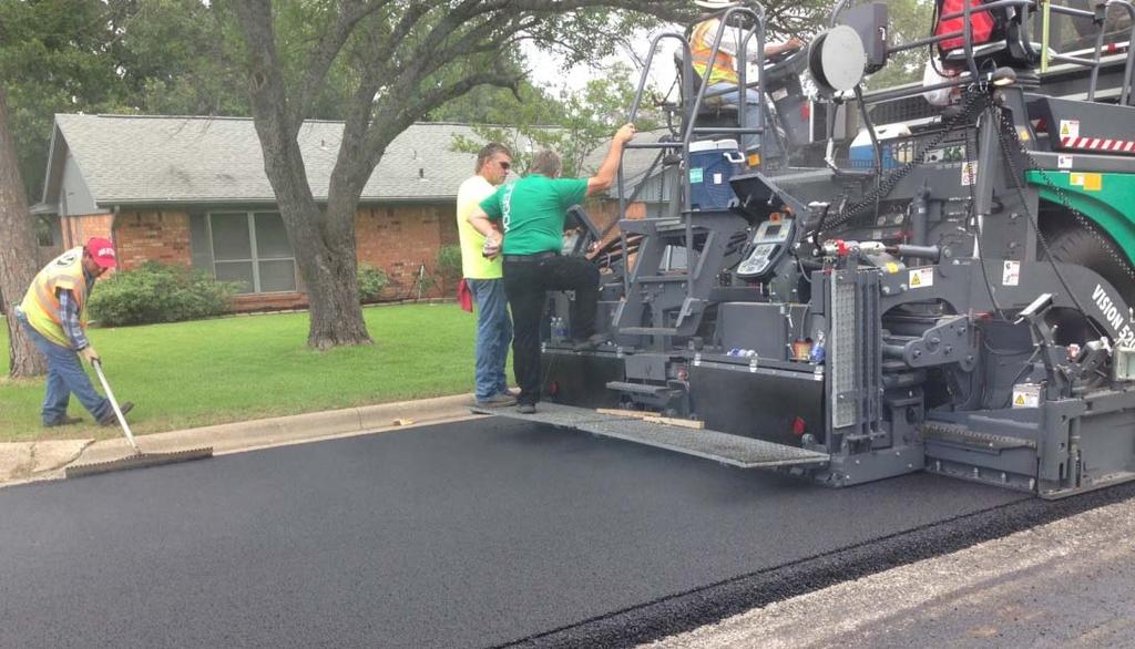 Multiple Extendable Screed Options Available: Most Contractors Cannot Afford a paver for each