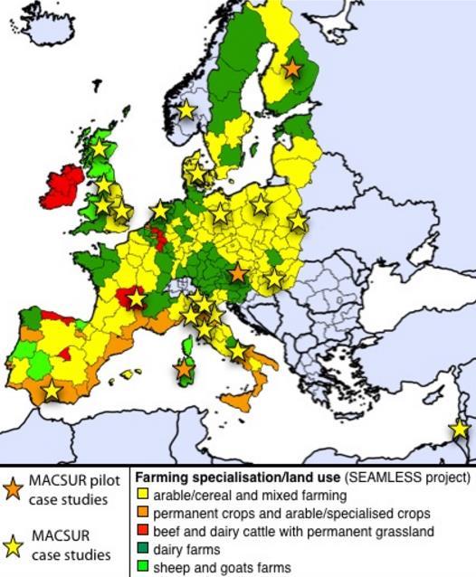 North Savo as a pilot region in other European climate change related projects MACSUR (Modelling European Agriculture with Climate Change for Food Security) -knowledge hub: North Savo one of the