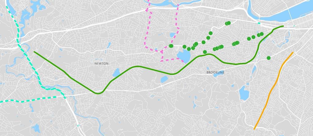 2018 Hot Spot #2: Fenway/Weston Interchange Project Owner 46 Projects As of February 13, 2018 20 30 16 9 95 MBTA (38) Green Line Track Infrastructure