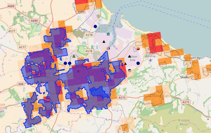 WP2: Pan-European Thermal Atlas: Case Study: Middlesbrough, UK (350,000