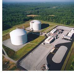 LNG Storage Facility Design and Operations The most prominent feature of LNG storage facilities is often large cylindrical storage tanks.