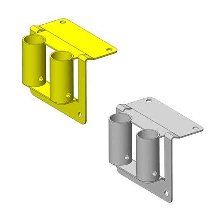 Commonly used at dock doors and truck pits, warehouse traffic lanes, construction excavation sites, new building construction, mezzanines, pier and rail yards, crowd control, and