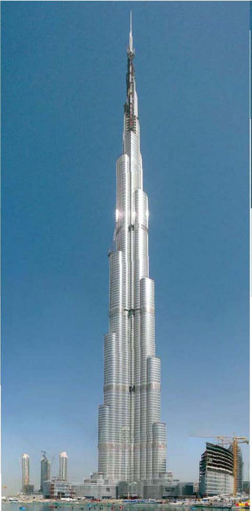 BURJ KHALIFA Opened in 2010 Height 828 m Took six year to