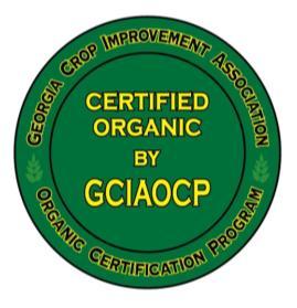 Georgia Crop Improvement Association Organic Certification Program POULTRY Organic System Plan If you are raising non-livestock related crops for wholesale or retail sale (vegetables, fruit, etc.