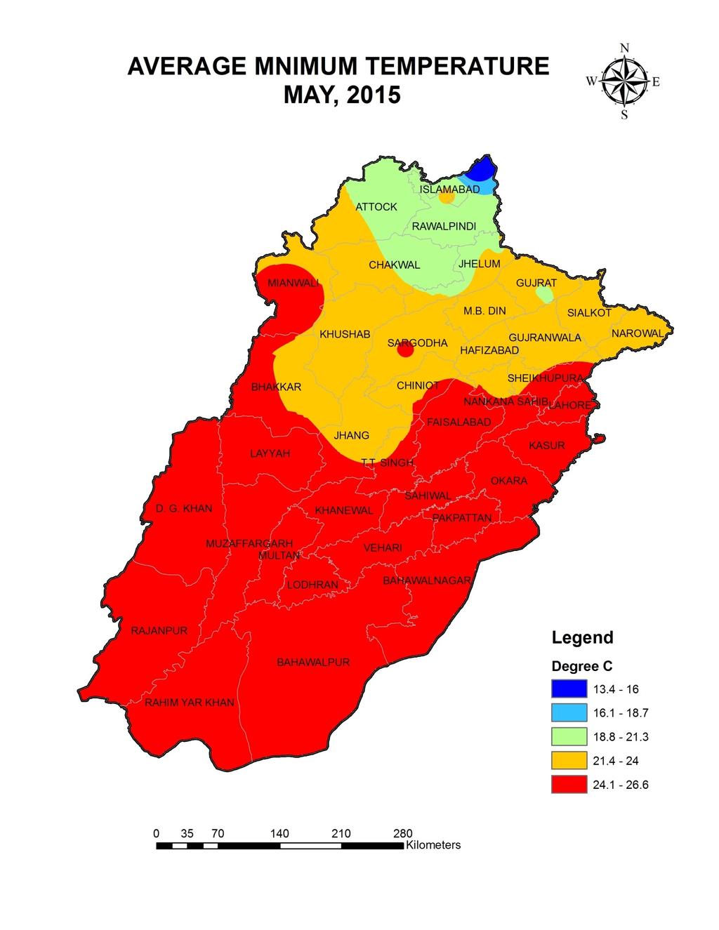 Agro-Met Conditions May, 2015 Source: PMD MAP: CRS,Pb 11