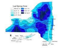 Average Dates of Killing Frosts GROWING SEASON: the period between the last killing frost of the spring and the first killing frost of the autumn. http://hurricane.ncdc.noaa.