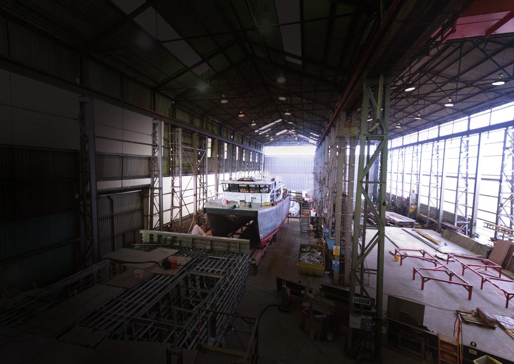 maintenance and repair As well as building vessels, Alicat has developed the Great Yarmouth base to be a first class repair, service and support facility.