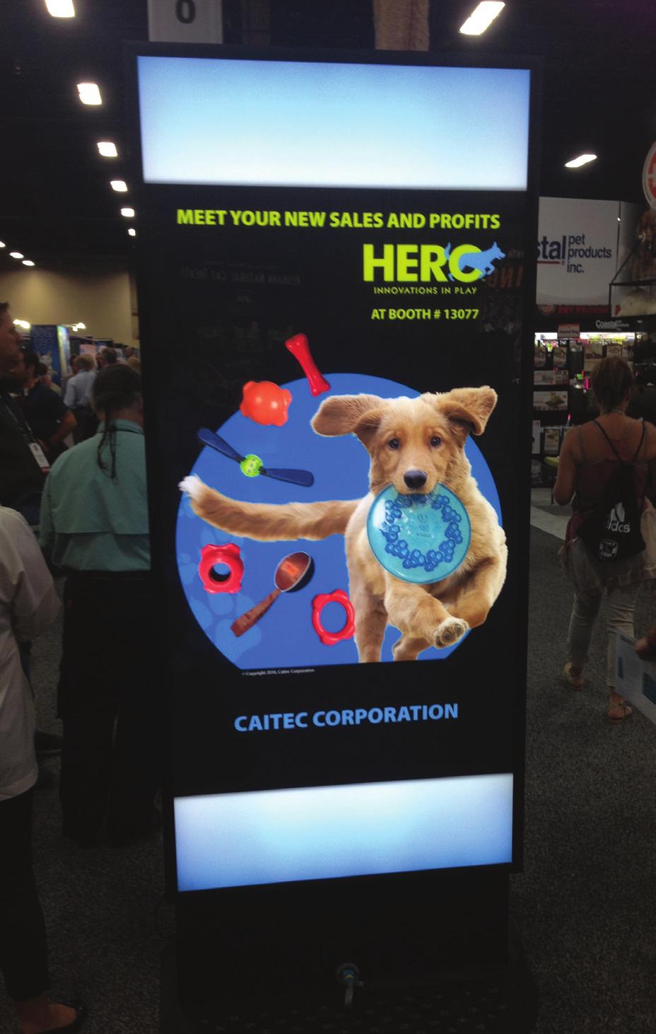 The Global Pet Expo Trolley Light Boxes (1-sided and 2-sided available) Be a standout!