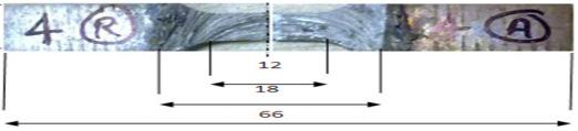 International Journal of Modern Trends in Engineering and Research (IJMTER) During the FSW process, the materials were transported from the retreating side to the advancing side behind the pin where