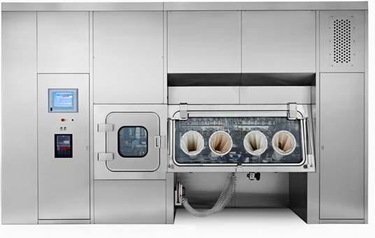 Sterility Test Isolator Designed to guarantee aseptic conditions, avoiding: Particulate contamination Microbial contamination of products under testing Cross contamination operator/product reducing