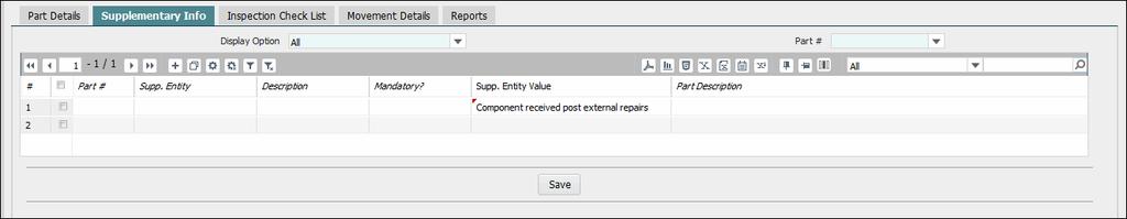 45 Repair Order Management 12. Use the Change Type drop-down list box to indicate the variance in the issued and received part. 13.