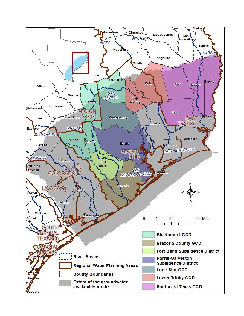 GAM Run 16-024 MAG: Modeled Available Groundwater for the Gulf Coast Aquifer System in Groundwater Management Area 14 December 15, 2016 Page 13 of 30 FIGURE 2.
