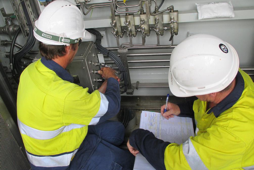 HAZARDOUS AREA INSPECTIONS We assist customers with the optimisation of their Ex asset performance, integrity and above all safety in delivering the following hazardous area inspection services: