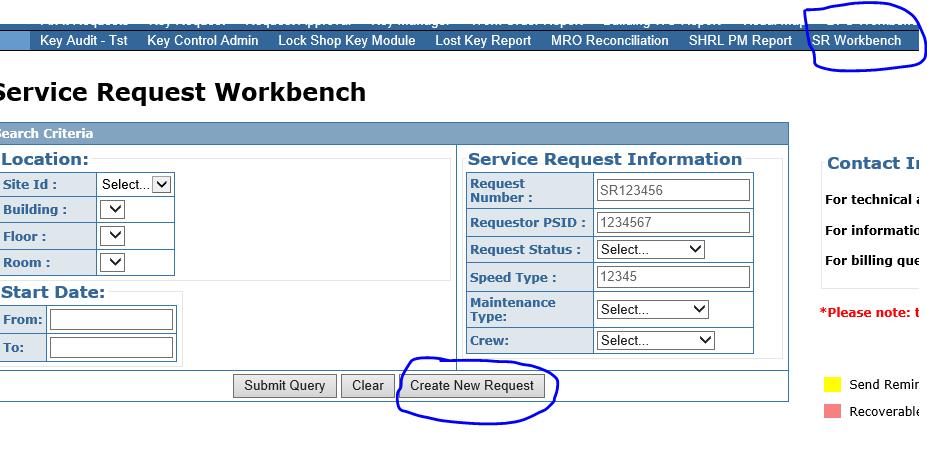 Create a Service Request Create a new Service Request 1. Go to SR Workbench 2.