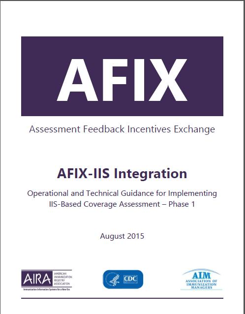 AFIX SOLUTIONS Awardees that integrate AFIX into the IIS must follow the requirements in the AFIX/IIS Integration Phase 1 guide General Phase 1 Requirements AFIX awardees will be required to leverage