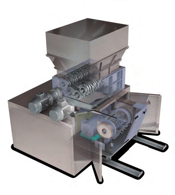 COMBI SHREDDERS Increased Productivity by Combining Shredder and Granulator Chambers. The Combi Shredder integrates leading shredder and granulator technologies into a single compact package.