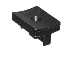THERMORY black coated plastic clip leaves a distance of 6mm between the boards and is suitable for Thermory decking profile: sg.
