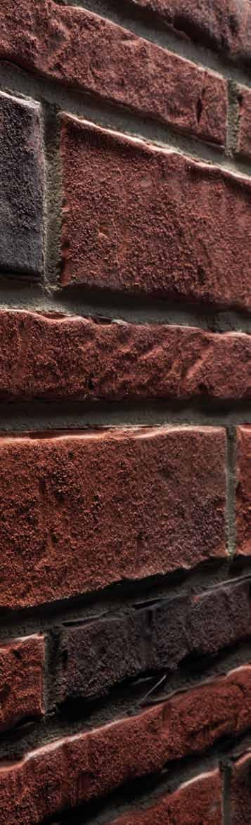 zeit los The high tech patina brick-slip in sintered clinker quality and premium strength Archaic appearance with dimensional precision for easy laying, energy-aware faced masonry look.