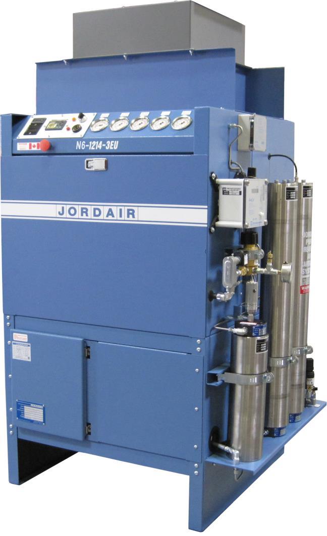 NITROGEN SERIES SYSTEMS Features a 1-year System and Block Warranty Jordair QC Program System Features: Block Features: ISO 9001:2008 Cert. 97-544 Balanced Design Low Oil Consumption CSA Cert. No.