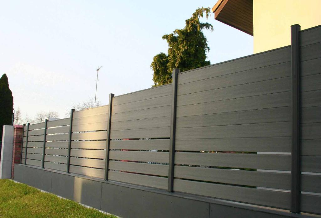 ULTRAEASY FENCE NewTechWood takes the hassle out of fencing using an innovative tongue and groove system that delivers the strength, the durability, and the undeniable good looks of clean, stylish