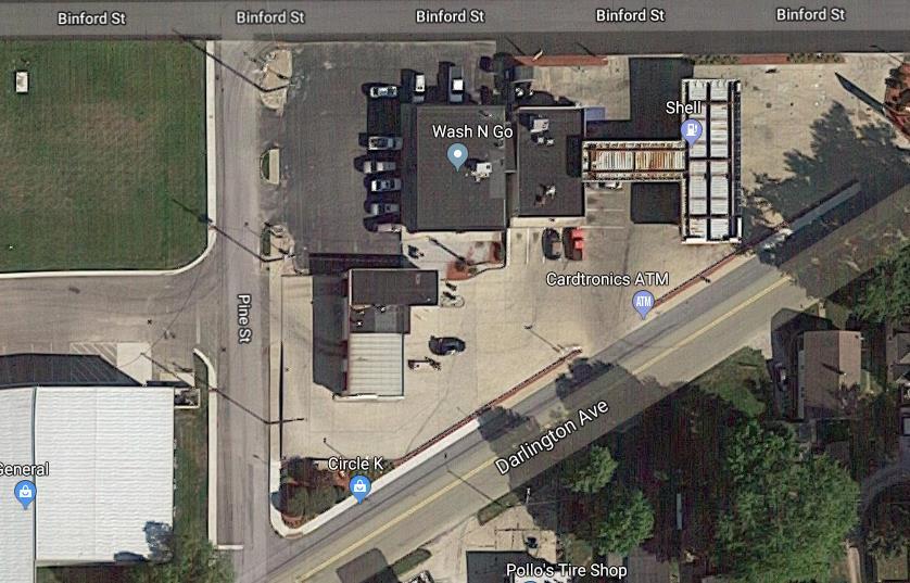 Circle K #2268, 1008 Darlington Avenue, Crawfordsville FID 9599; LUST Incident #2009089507 Gasoline Former