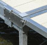 16', 20', or 24' 4' Ramp Connector ShoreMaster s ramp connector allows your ramp to pivot up and down and allows for easy removal of