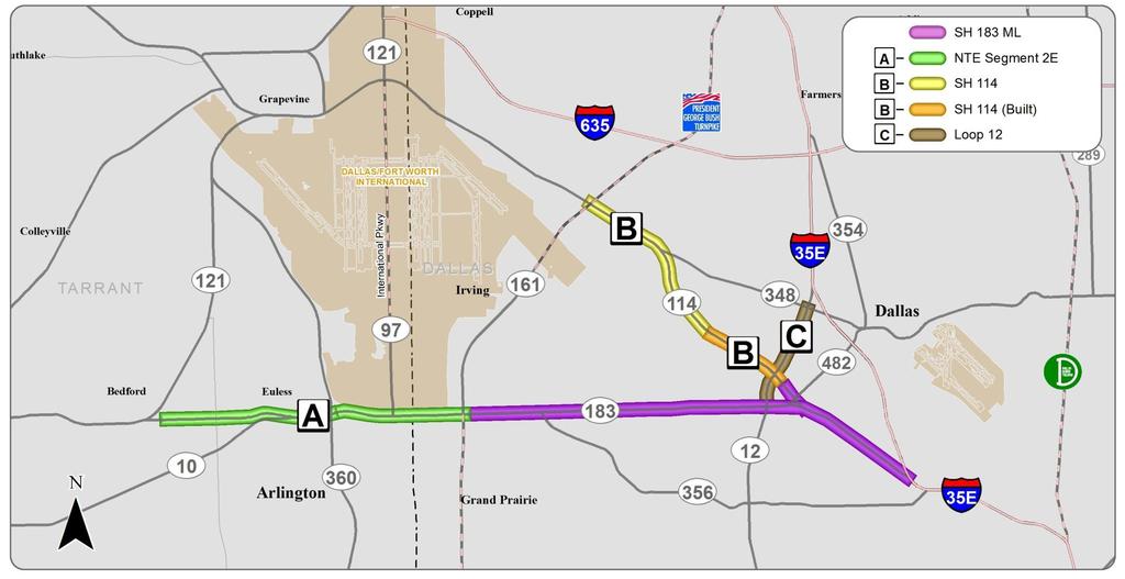 4. SH 183 Managed Lanes Project