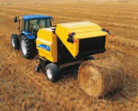 Perfect bale shape A heavy-duty floor roll provides a sure start for the bale, supporting it and ensuring
