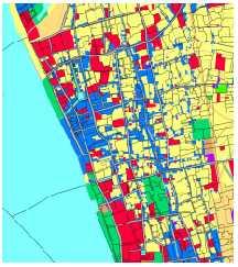 59% of Kochi city area. Broadway - 0.8 sq.